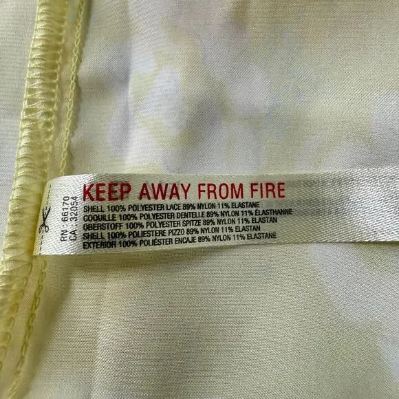 Free People satin cami top lace floral embroidered boho femme XS - Picture 7 of 8